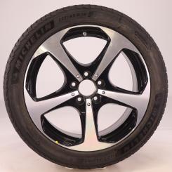Complete wheel aluminum Michelin/pilot Alpin 5 5 - spoke whe 