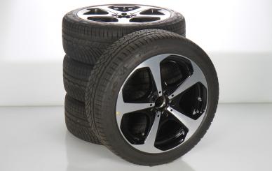 Alloy rims and tires set MICHELIN/PilotAlpinPA4 5 - wheel dr 
