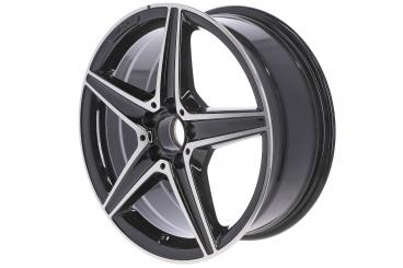 Aluminum rim, AMG 5 - wheel drive