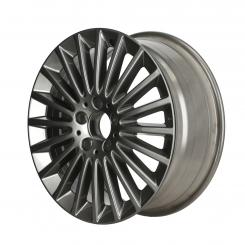 Aluminum rim multi-spoke wheel 