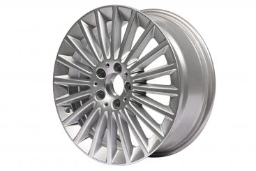 Aluminum rim multi-spoke wheel 