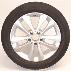 Winter Wheel Package Alloy 17 Inch with Continental Tires for C-Class 205, Original Mercedes-Benz