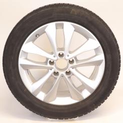 Winter Wheel Package Alloy 17 Inch with Continental Tires for C-Class 205, Original Mercedes-Benz