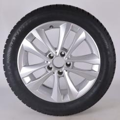 Winter Wheel Package Alloy 17 Inch with Dunlop Tires for C-Class 205, Original Mercedes-Benz