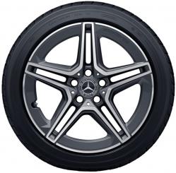 Aluminum rim, AMG 5 - wheel drive 