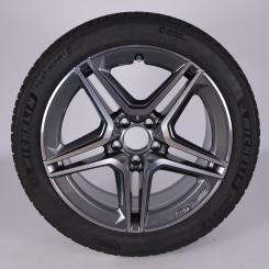 Winter Wheel Package Alloy 18 Inch with Michelin Tires for C-Class 205, Original Mercedes-AMG