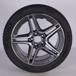Winter Wheel Package Alloy 18 Inch with Michelin Tires for C-Class 205, Original Mercedes-AMG