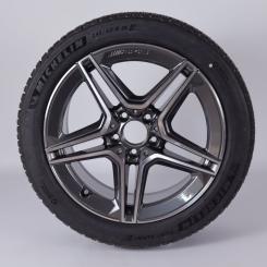 Winter Wheel Package Alloy 18 Inch with Michelin Tires for C-Class 205, Original Mercedes-AMG