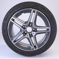 Wheel and tire assembly Alu MICHELIN/PilotAlpinPA4 AMG 5 - W 