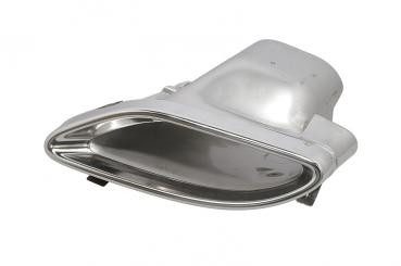 Left tailpipe trim panel 