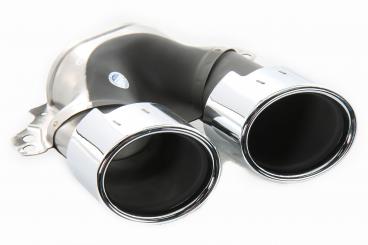 Right tailpipe trim panel 