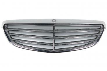 High-gloss Atlas gray radiator grille 