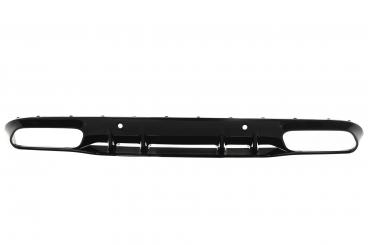 Bumper cover, high-gloss black PTS 