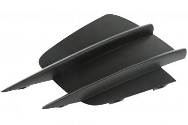 Lower left front cover black bumper cover 