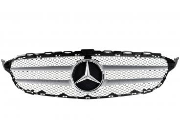 Radiator grille with Mercedes star 