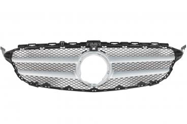 Matt silver radiator grille SRV 