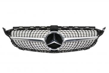 Radiator grille with Mercedes star 