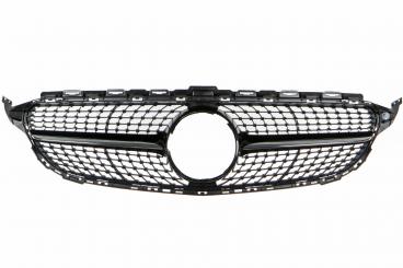 Radiator grille, black 