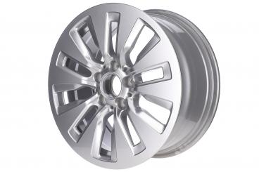 Aluminum rim, 10 - hole wheel, Aero