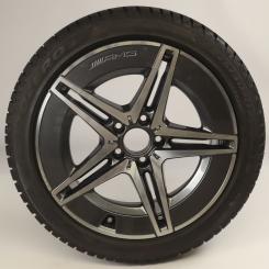 Winter Wheel and Tire Package Alloy 18 inch with Pirelli Tires for C-Class 206, Original Mercedes-Benz 
