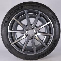 Winter Wheel Package Alloy 18 Inch with Michelin Tires for C-Class 206, Original Mercedes-AMG