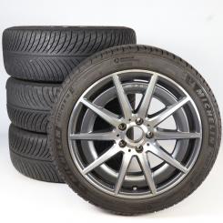 Winter Wheel and Tire Package Alloy 18 inch with Michelin Tires for C-Class 206, Original Mercedes-AMG