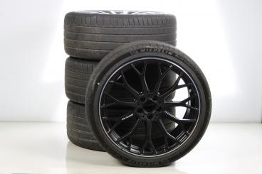 Alloy rims and tires set MICHELIN/PilotSport4S AMG forged wh 