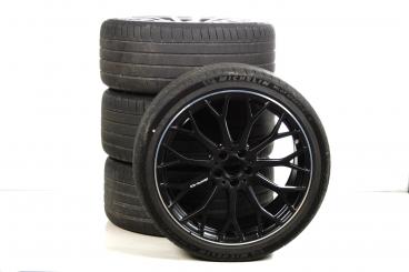 Alloy rims and tires set MICHELIN/PilotSport4S AMG forged wh 