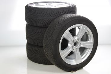 Alloy rims and tires set MICHELIN/PilotAlpin5 5 - wheel driv 