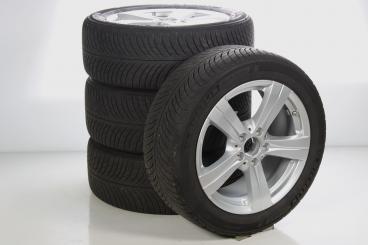 Alloy rims and tires set MICHELIN/PilotAlpin5 5 - wheel driv 