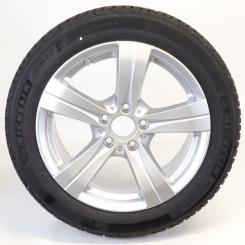 Winter Wheel Package Alloy 17 Inch with Michelin Tires for C-Class 206, Original Mercedes-Benz