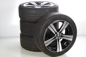 Summer Wheel and Tire Package Alloy 18 Inch with Continental Tires for C-Class 206, Original Mercedes-Benz