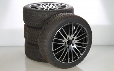 Winter Wheel and Tire Package Alloy 18 Inch with Goodyear Tires for C-Class 206, Original Mercedes-Benz