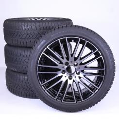 Winter Wheel and Tire Package Alloy 18 Inch with Pirelli Tires for C-Class 206, Original Mercedes-Benz