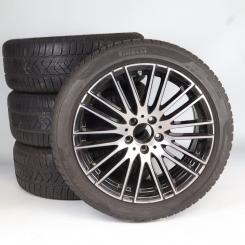 Winter Wheel and Tire Package Alloy 18 Inch with Pirelli Tires for C-Class 206, Original Mercedes-Benz