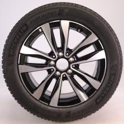 Wheel and tire assembly Alu MICHELIN | PilotAlpin5 5 5 - dou 