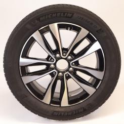 Winter Wheel Package Alloy 17 Inch with Michelin Tires for C-Class 206, Original Mercedes-Benz