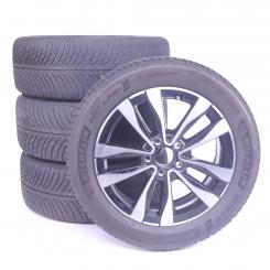 Alloy rims and tires set MICHELIN/PilotAlpin5 5 - wheel driv 