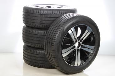 Alloy rims and tires set PIR/CinturatoP7 5 - spoke wheel Aer 