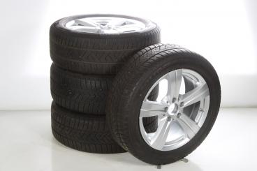Winter Wheel and Tire Package Alloy 17 inch with Pirelli Tires for C-Class 206, Original Mercedes-Benz 