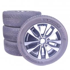 Alloy rims and tires set MICHELIN/pilot Alpin 5 5 - DOUBLE-S 