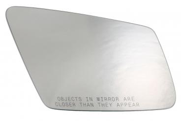 Right arched outside mirror glass 