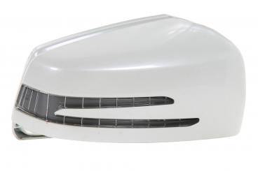 Right outside mirror housing with mounted turn signal lamp 