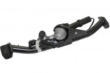 Fully electric swiveling trailer hitch 