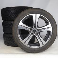 Winter Wheel and Tire Package Alloy 18 Inch with Goodyear Tires for E-Class 213, Original Mercedes-Benz