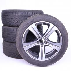 Alloy rims and tires set MICHELIN/PilotAlpinPA4 5 - wheel dr 