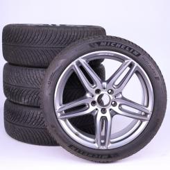 Alloy rims and tires set MICHELIN/PilotAlpin5 AMG 5 - th. wh 