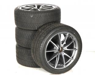 Alloy rims and tires set MICHELIN/AlpinPA4 AMG 10 - wheel dr 