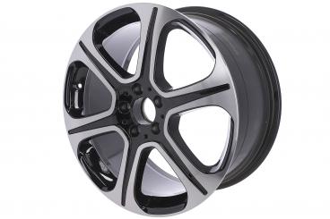 6- Wheel aluminum rim 