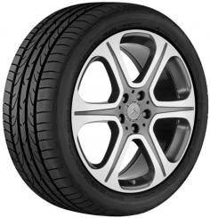 6- Wheel aluminum rim 